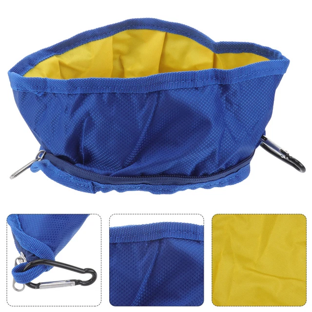 Tazón plegable para perro grande tazones de viaje para mascotas campamento de agua