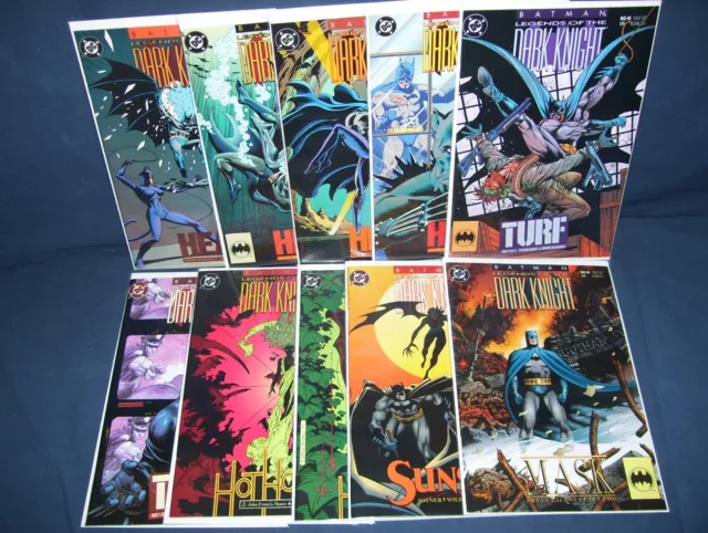 Batman: Legends of the Dark Knight #40 -#49 10 Issues DC Comics 1992/1993