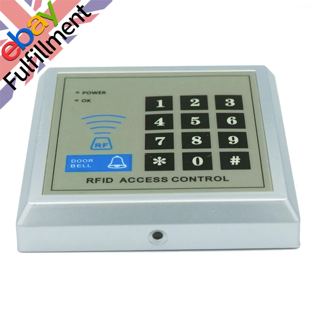 DC 12V ELECTRIC Door Access Control System Kit Set RFID Keypad Magnetic ...