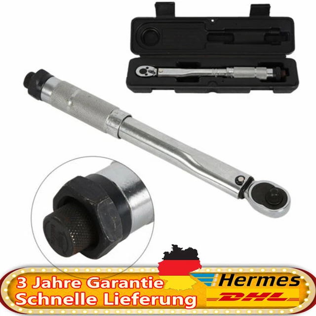 1/4" 5-25 Nm Automatischer Drehmomentschlüssel Drehmoment Schlüssel Werkzeug Kit