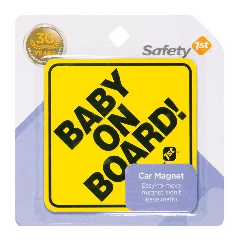 Safety 1st 48800 Baby on Board Magnet  4 x 4 in.