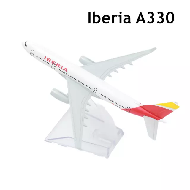 Avion de ligne miniature Maquette Airbus A330 Conception Réaliste 1/400