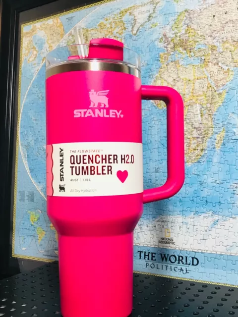 New Stanley Color JUST Launched  Flowstate 40 Oz in Pink Parade ::  Southern Savers