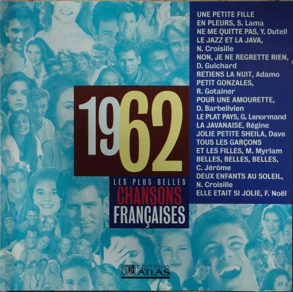 Les Plus Belles Chansons Francaises 1962 - Cd  Album 14 Titres 1996