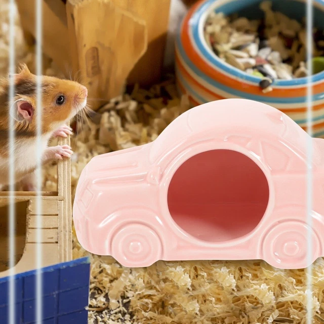 Maison de hamster en céramique voiture en forme de voiture hamster