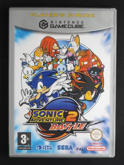 Sonic Adventure 2 Battle Nintendo Game Cube GCN Japan