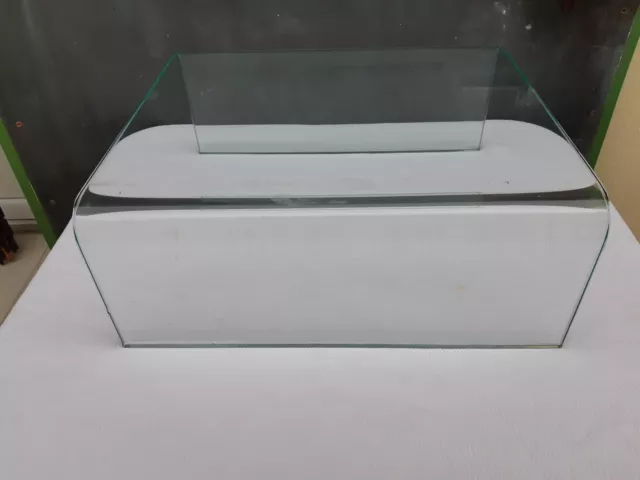 ZIEHER Présentoir en Verre de Vitrine - Restaurant Boulangerie - 36x32xH15cm