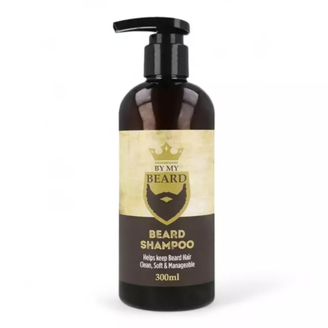 By My Beard Shampoo 300ml Mens Facial Hair Face Care Adults