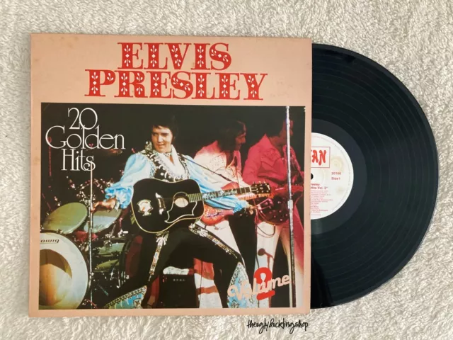 LP 33 Elvis Presley disco vinilo 20 Golden hits volume 2 rock & roll
