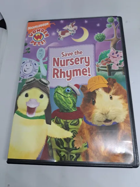 Wonder Pets Save The Nursery Rhyme Dvd 2008 Nickelodeon 1200