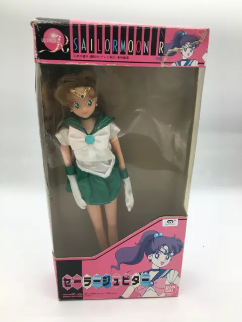 Sailor Moon R Sailor Jupiter Doll 11in figure Bandai Japan Authentic