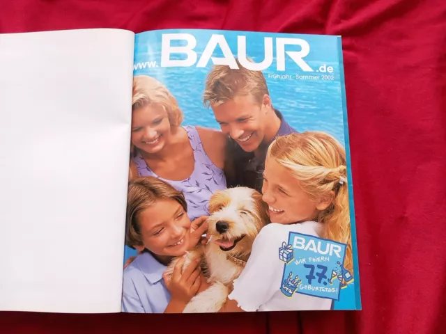 BAUR Katalog Frühjahr Sommer 2002 - vintage Versandhauskatalog #632