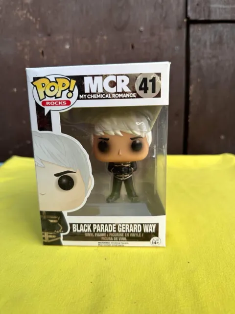 Funko Pop Vinyl Rocks My Chemical Romance Black Parade Gerard Way #41