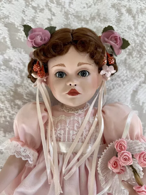 Paradise Galleries Treasury Collection Porcelain Doll: SARAH