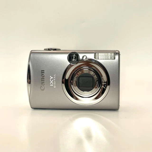 CANON IXY 630 Silver Compact Digital Camera Tested Working Seller