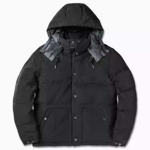 Carhartt  Gifford Down Jacket BLACK   VESTE CAPUCHE Noir coton Duvet