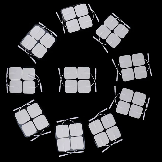 40 Replacement Tens Electrode Pads 2x2 Muscle StimulatorBULK-xd