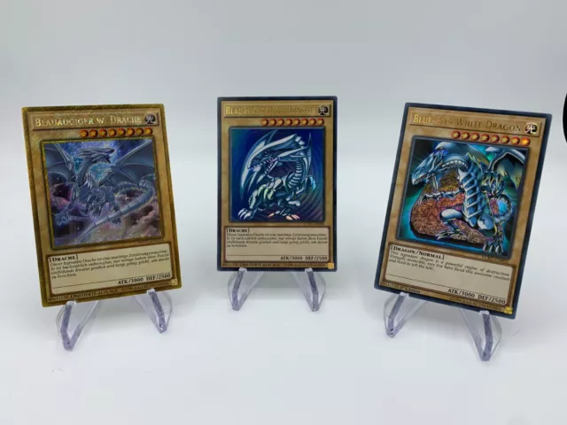 YUGIOH! Blauäugiger Weißer Drache - Karten Auswahl - 1. Auflage