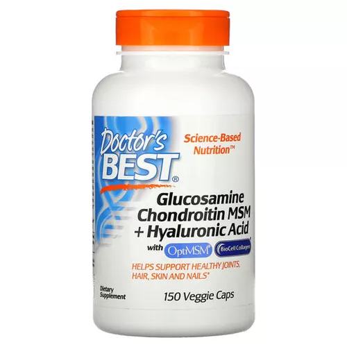 Glucosamine Chondroitin Msm + Acide Hyaluronique 150 Capuchons
