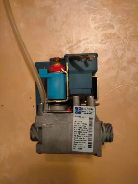 Valvola Gas Sit Sigma 845 Per Caldaie Riello, Beretta, Unical, Hermann, Radiant - Nuovo