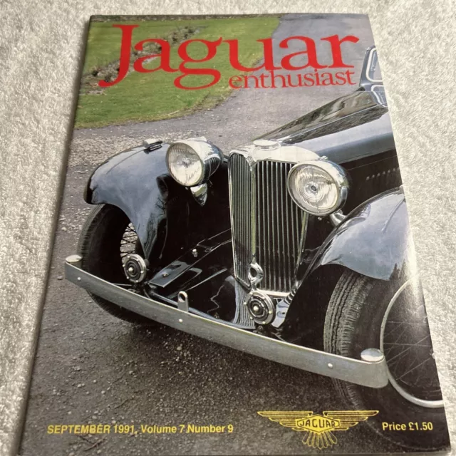 Jaguar Enthusiast Magazine September 1991
