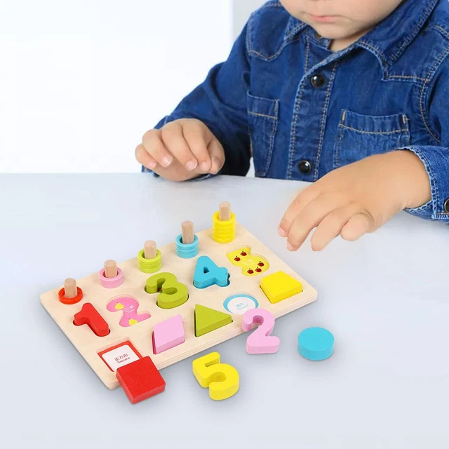 Jeu Éducatif Magnétique Pour Apprendre à Compter – Labyrinthe En Bois Pour Maternelle Et Tout-Petits (2-4 Ans)