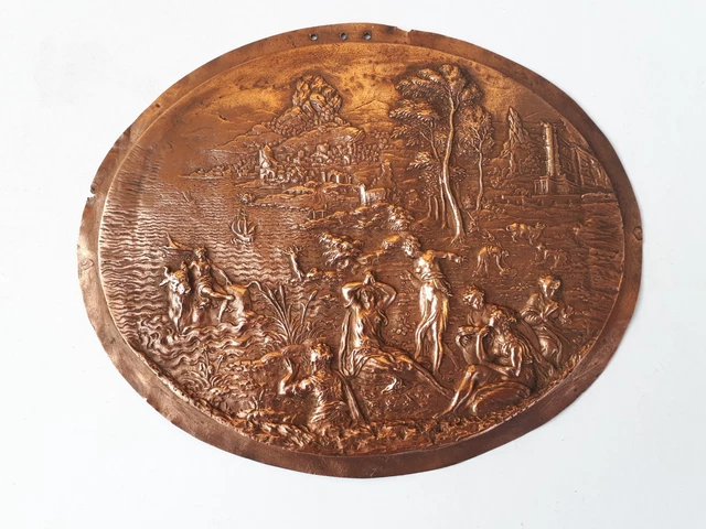 Médaillon de mariage en bronze | Tailleurs d'images - Catho Rétro