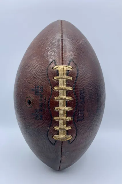 Wilson Duke F1100 NFL Football -Game Ball – Date Code “BB”-1969 3