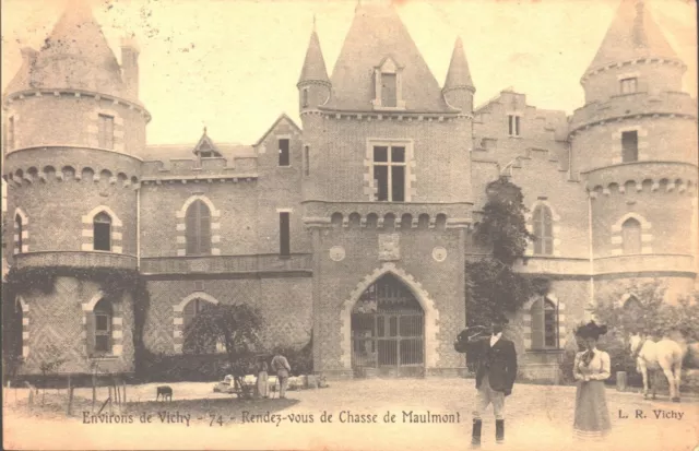 CPA 03 Environ de Vichy Rendez-vous de Chasse de Monlmont