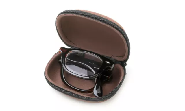 Gafas de Lectura Compacto Plegables con Estuche Lentes para Hombres y Mujeres 3