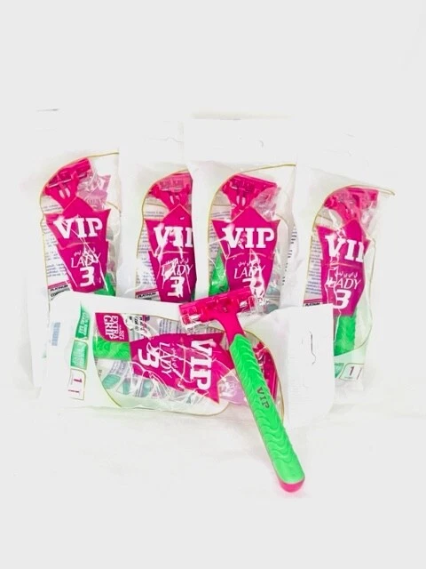 VIP Lady 3 Extra Grip With ALOE Vera Extra Grip 1 in the Bag (6 Pack)