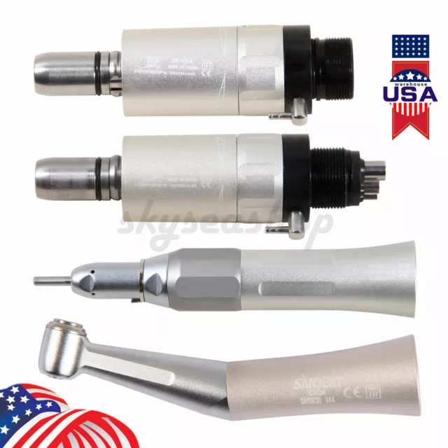 NSK Style Dental Slow Speed Handpiece Straight/Air Motor/Contra Angle 2/4H SK+A