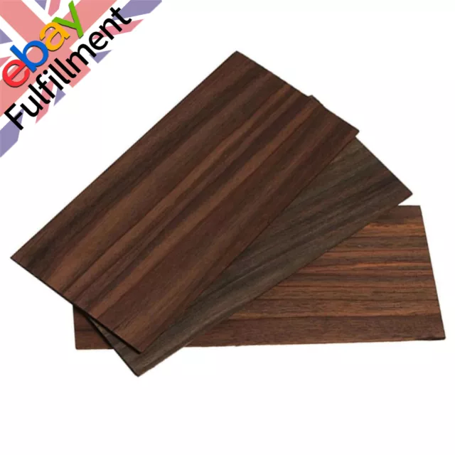 3Pack Rosewood Guitar Head Plate Veneer Headstock Luthier Tonewood DIY 200x90mm