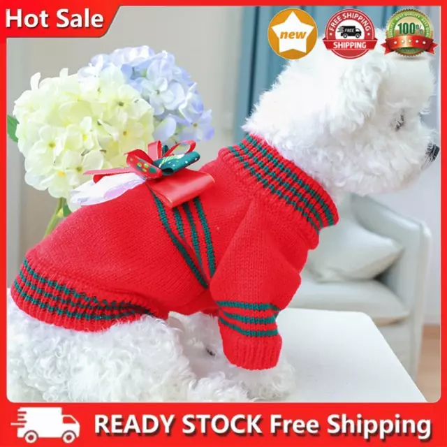 Acrylic Cat Dog Sweater Warm Soft Knitted Cat Sweater Autumn Winter Pet Products