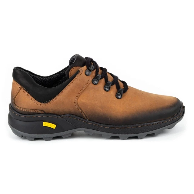 Nagaba Chaussures De Randonnée Homme En Cuir Véritable - Mocassins Trekking Respirants Avec Lacets Pour Sentiers Et Ville