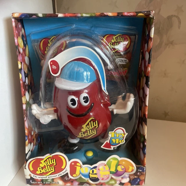 VINTAGE 1998 JELLY Belly Juggler Candy Dispenser Happy Jelly Bean NEW