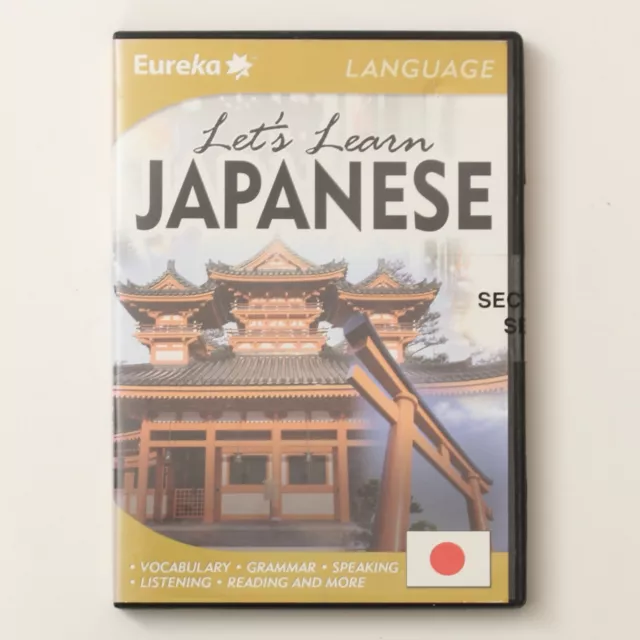 Let’s Learn Japanese (Eureka Software) PC CD-ROM for Win 98, ME, NT, 2000 or XP