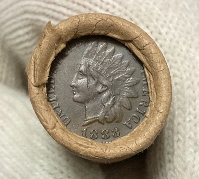 Unsearched Old Estate Wheat Penny Roll Indian Head Old Vintage Cents Silver Dime