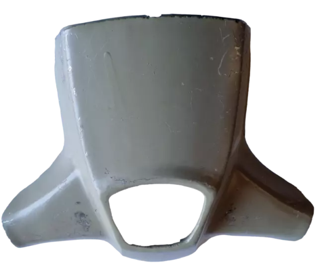 ukscooters LAMBRETTA HEADSET TOP GP HANDLE BAR TOP PRIMER SIL NEW WITHOUT HOLES