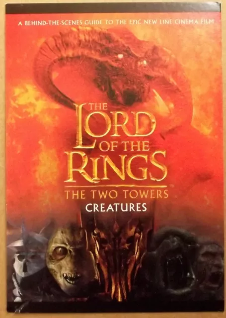 The Lord of the Rings, Creatures, book, colour advertising postcard, unposted