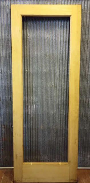 Solid Wood Full View Exterior Door Frame 30 1/4" x 80"