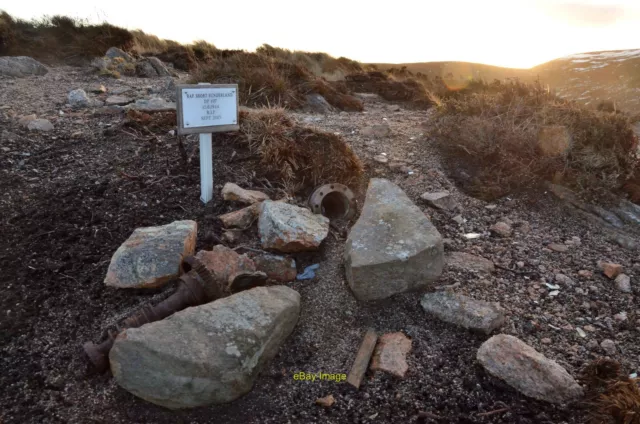 Photo 6x4 Short Sunderland S25 Wreckage on Creag Riabhach, Sutherland Lot c2022