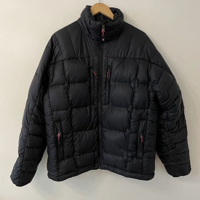 The North Face Mens Puffer Jacket Large Black 700 Summit Series Down Filled