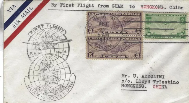USA Lettre Clipper Trans-Pacific n° 4