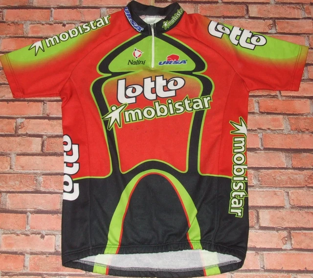 Maillot Cycliste Nalini MOA DITHURBIDE – Manches Courtes, Taille 3/M, Homme
