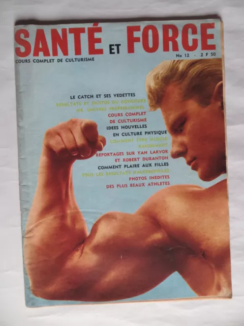 Santé et force – n° 12 avril  1965– traces d'usages -