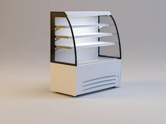 Gastro Wandkühlregal Kühlregal Kühlverkaufsregal 1930x660x1440mm 600l Schiebetür