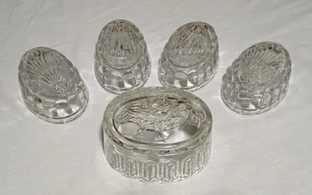 Moldes de gelatina de cristal