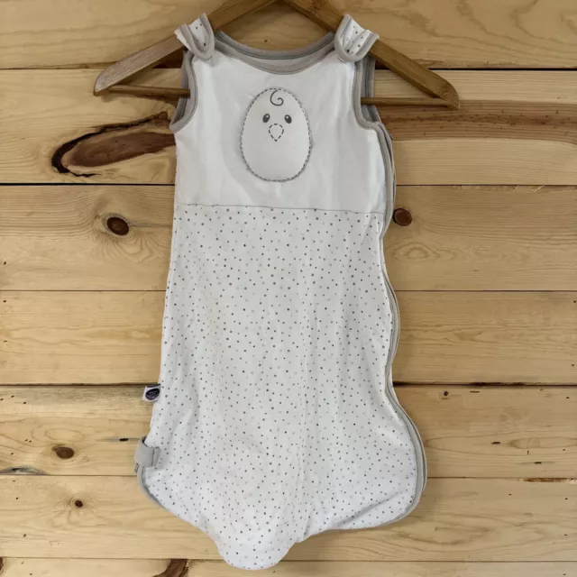 Nested Bean Zen Sack Classic Size Medium 6-15 Months Grey