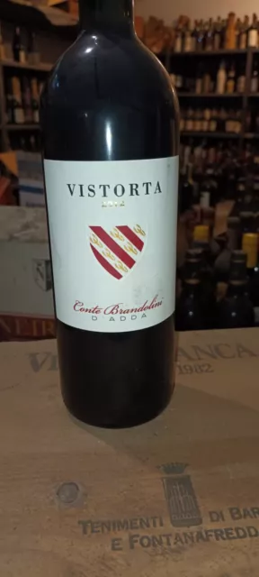 Bottiglia di Vino Rosso Merlot Vistorta Annata 2012